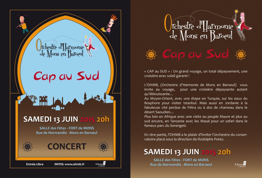 Concert OHMB 13 juin 2015 - Flyer